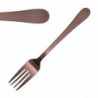 Dessert Copper Cyprium Forks - Set of 12 - Olympia