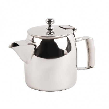 Stainless Steel Cosmos Teapot 570ml - Olympia - Fourniresto