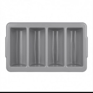 Plastic Stackable Cutlery Tray Large - Olympia KRISTALLON - Fourniresto