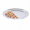 Oval stainless steel serving dish - 250mm - Olympia - Fourniresto