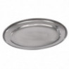 Oval stainless steel serving dish - 450mm - Olympia - Fourniresto