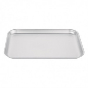 Aluminum Cooking Plate - L 420 x W 305mm - Vogue