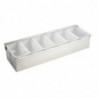 6-compartment box 475ml - Olympia - Fourniresto