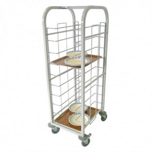 10-Level Steel Clearing Cart - FourniResto