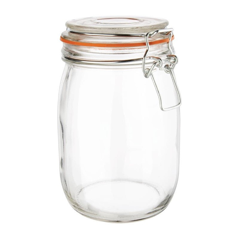 1L clip jar for preserving - Vogue - Fourniresto