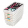 GN1/3 Modulus heavy-duty storage box 3.5L - Set of 5 - Bourgeat - Fourniresto