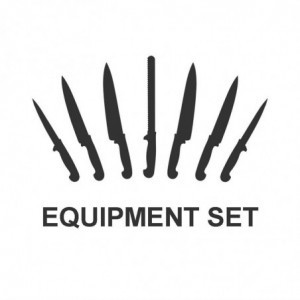 Set of 6 Soft Grip Knives - Vogue