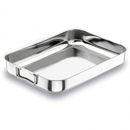 Plat À Gratin En Inox - 30 X 22 Cm - Lacor