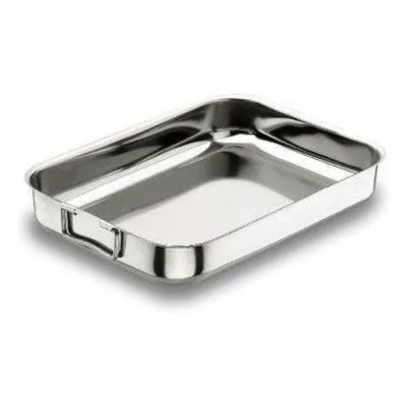 Plat À Gratin En Inox - 35 X 26 Cm - Lacor