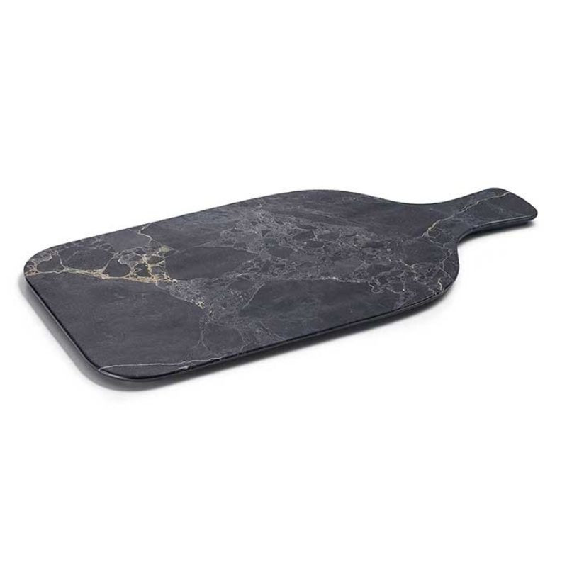 Schneidebrett mit Griff "Stone" aus Melamin - 400 x 195 mm - Lacor Schneidebrett mit Griff "Stone" aus Melamin - 400 x 195 mm - Lacor