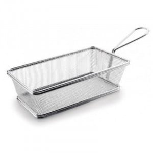 Rectangular Stainless Steel Basket - 21 X 11 Cm - Lacor