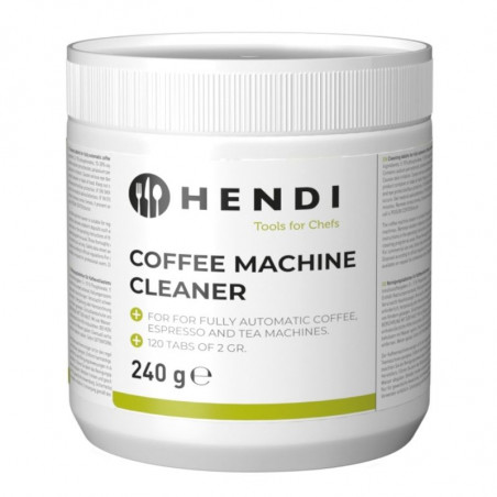 Reinigungstabletten für Kaffeemaschinen - 120 Tabletten - HENDI