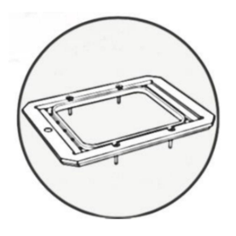 Mold for Automatic Thermo-sealer VG 600 and 800 - GN 1/2 - LAVEZZINI