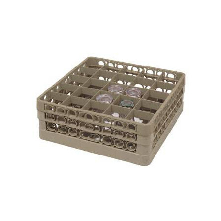 Casier de Lavage - 25 Cases - H 266 mm