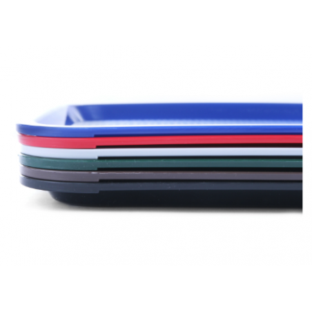 Rectangular Fast Food Tray - Small Size 265 x 345 mm - Blue