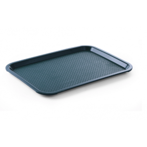 Plateau Rectangulaire Fast Food - Grand Modèle 450 x 350 mm - Vert