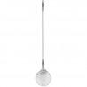 Pelle à Pizza Ronde Perforée en Inox - 1200 x 230 mm