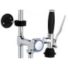 Dish Spray with Mixer and Wall-Mounted Gooseneck Faucet - Refurbished