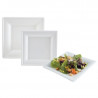 Square Bagasse Plate - 200 x 200 mm - Pack of 50