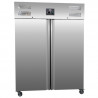 Edelstahl-Kühlschrank mit 2 Türen - 1400 L