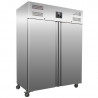 Edelstahl-Kühlschrank mit 2 Türen - 1400 L