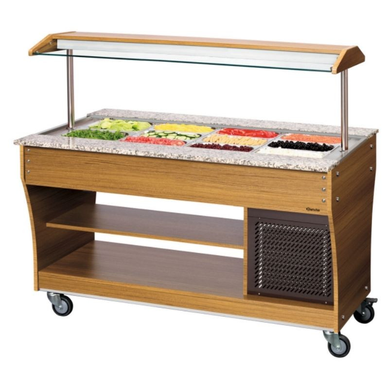 Salatbuffet/Kühlsalatbar - 4 x GN 1/1