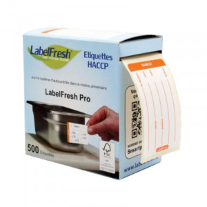 Etiquette de Traçabilité LabelFresh Pro - Samedi - 70 x 45 mm - Lot de 500 - LabelFresh