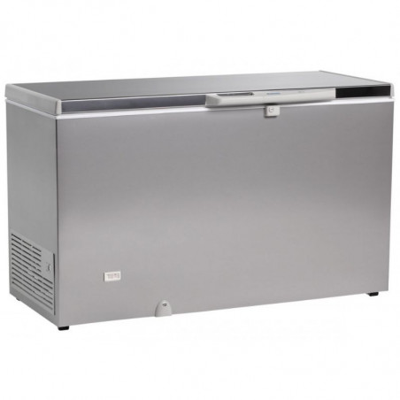 Congélateur Coffre Professionnel Inox - 430 L