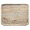 Rectangular Tray Madeira - Light Oak - 280 x 200 mm - CAMBRO