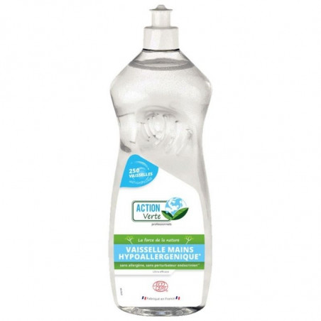 Liquide Vaisselle Classique Hypoallergénique - 1 L - Action verte