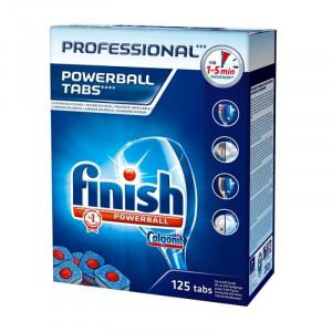 Powerball Geschirrspültabs - Packung mit 125 Stück - Finish Professional