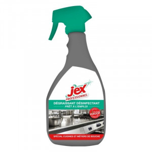 Spray Dégraissant Désinfectant - 1 L - Lot de 2 - Jex