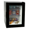 Mini Glass Door Black Mini Fridge - 40 L