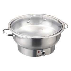 Electric Round Chafing Dish 3.8 L - Ø 330 mm