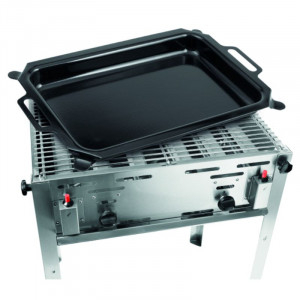 Professional Gas Barbecue Grill-Master Maxi - Brand HENDI - Fourniresto