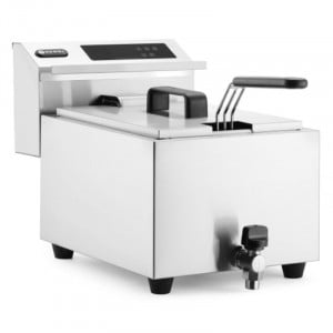 Fritteuse Profi Line Digital mit Ablasshahn - 8 L