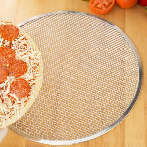 Pizzablech aus Aluminium - Ø 350 mm Dynasteel: Perfektes und knuspriges Backen