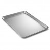 Dynasteel Aluminum Presentation Plate - 330 x 457 mm, ideal for culinary professionals.