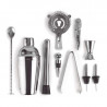 Cocktail Utensil Set with Stainless Steel Stand - Lacor