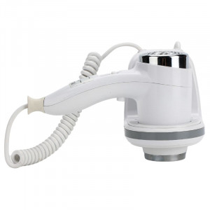 Wall-Mounted Hair Dryer 1100 W White ABS | Hotel & CHR