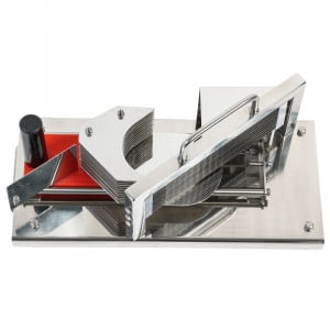 Professional Stainless Steel Tomato Cutter — Manual Slicer