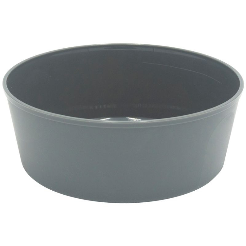 Reusable Grey Salad Bowl in PP - 750 ml - Set of 24