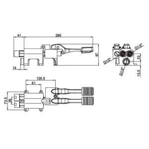 Pedalarmatur 2000