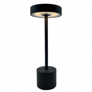 Tischlampe Touch Aluminium - Roby Hellgrau - Lumisky