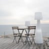 Kabelgebundene Stehlampe - Lady Weiß 150 cm - Lumisky