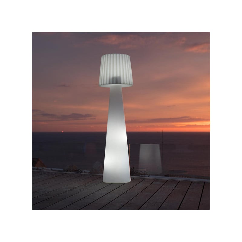 Kabelgebundene Stehlampe - Lady Weiß 150 cm - Lumisky