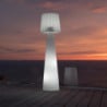 Kabelgebundene Stehlampe - Lady Weiß 150 cm - Lumisky