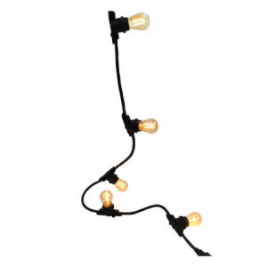 Verbindbare Außen-Lichterkette mit Filament-Glühbirne - Link Me Light - Lumisky