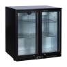 Refrigerated Back Bar - 2 Swing Glass Doors - 209 L - Dynasteel