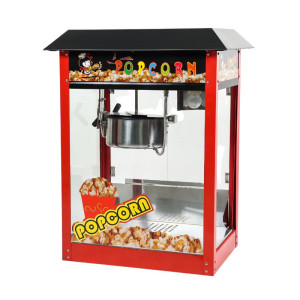 Professional Popcorn Machine 1400 W — Stainless Steel Kettle